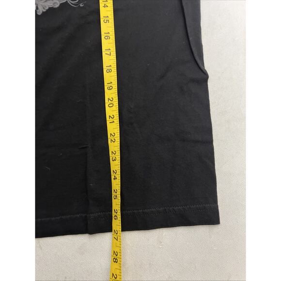 Vintage Harley Davidson Sleeveless T-Shirt Mens L Black Motorcycle Y2K - Picture 8 of 9